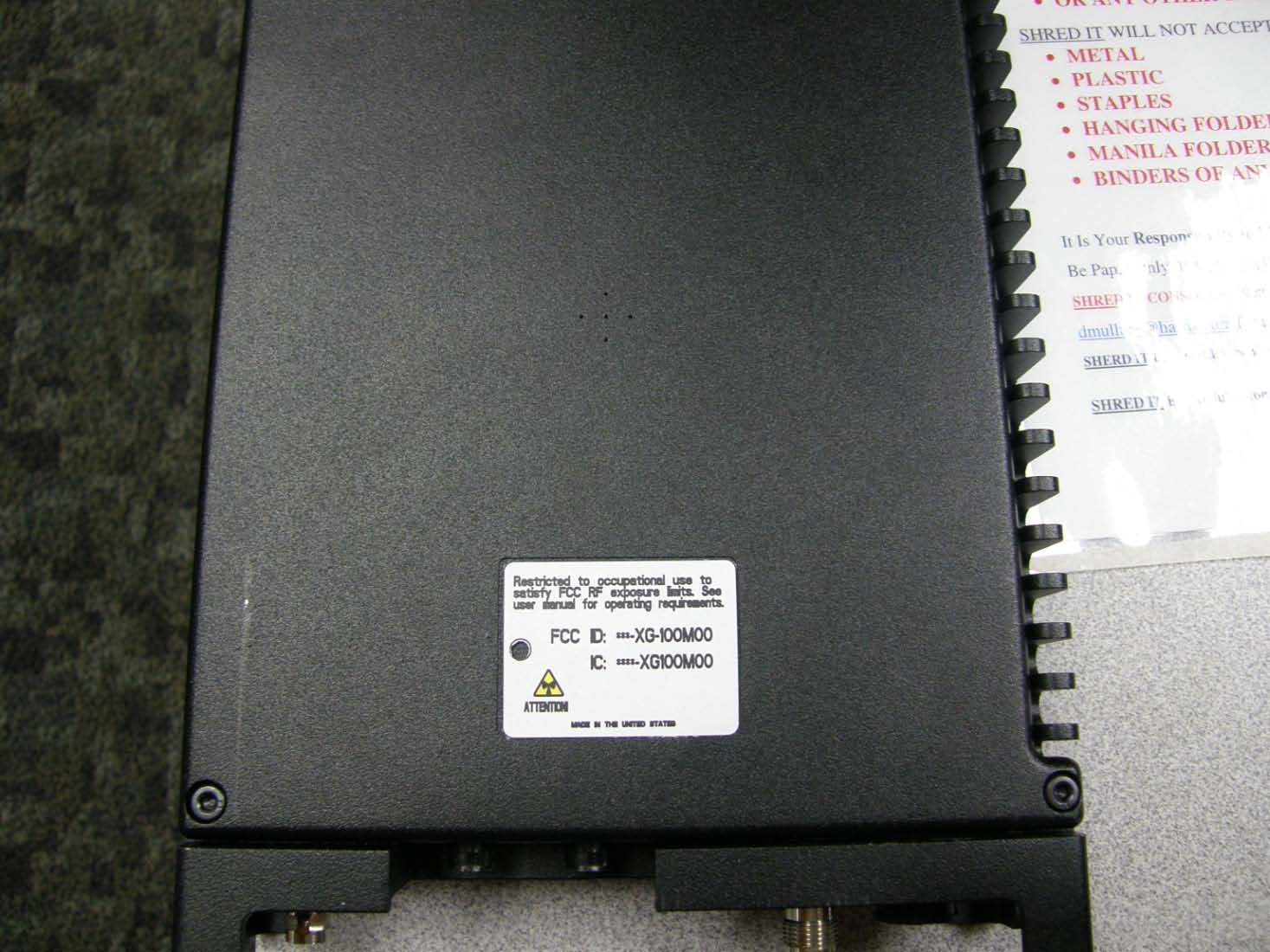 Product image for AQZ-XG-100M00