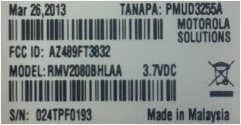 Product image for AZ489FT3832