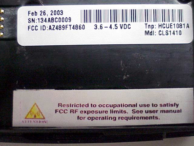 Product image for AZ489FT4860