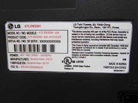 Product image for BEJ47LD650HUA