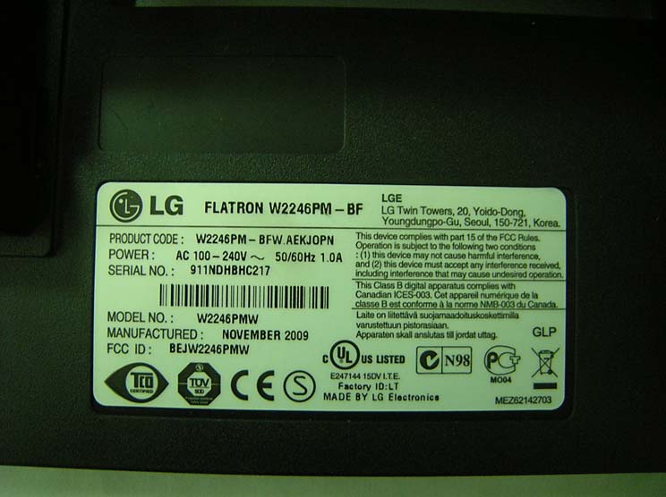 Product image for BEJW2246PMW