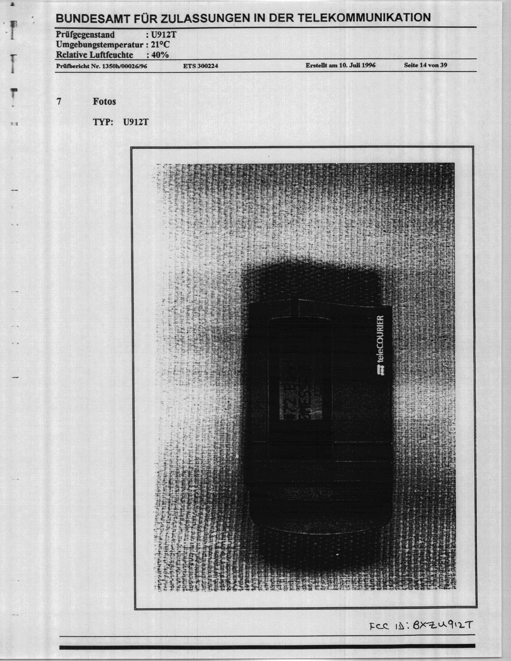 Product image for BXZU912T