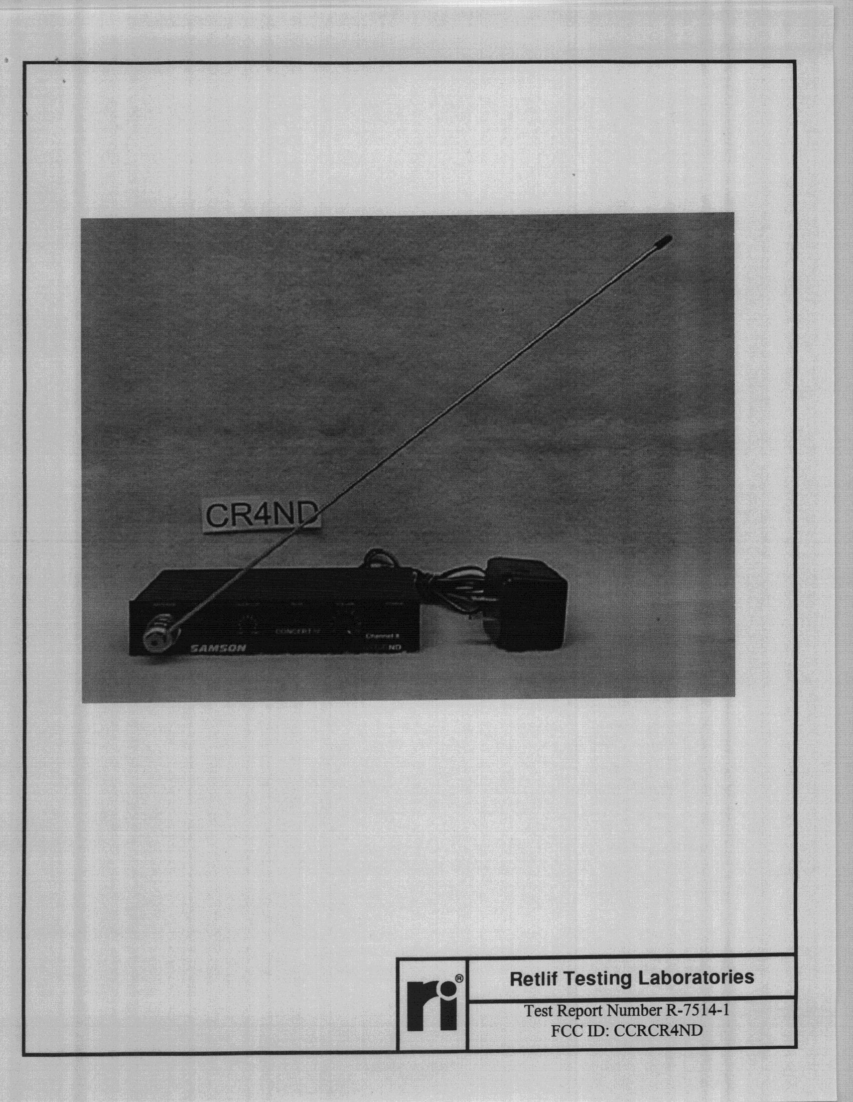 Product image for CCRCR4ND