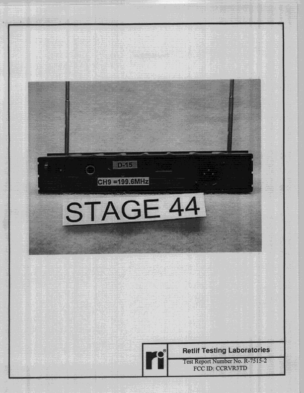 Product image for CCRVR3TD