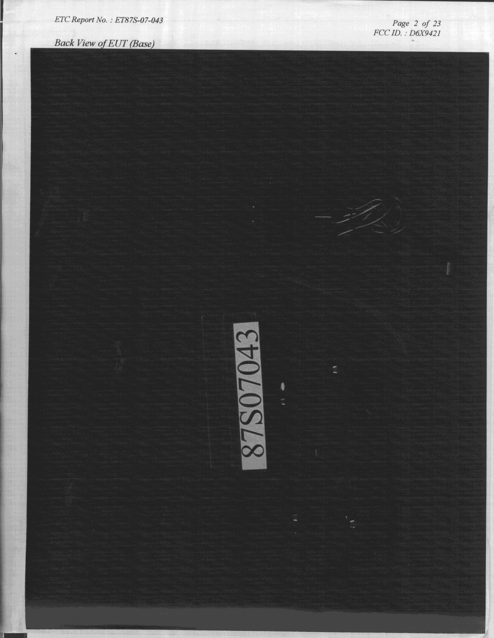 Product image for D6X9421