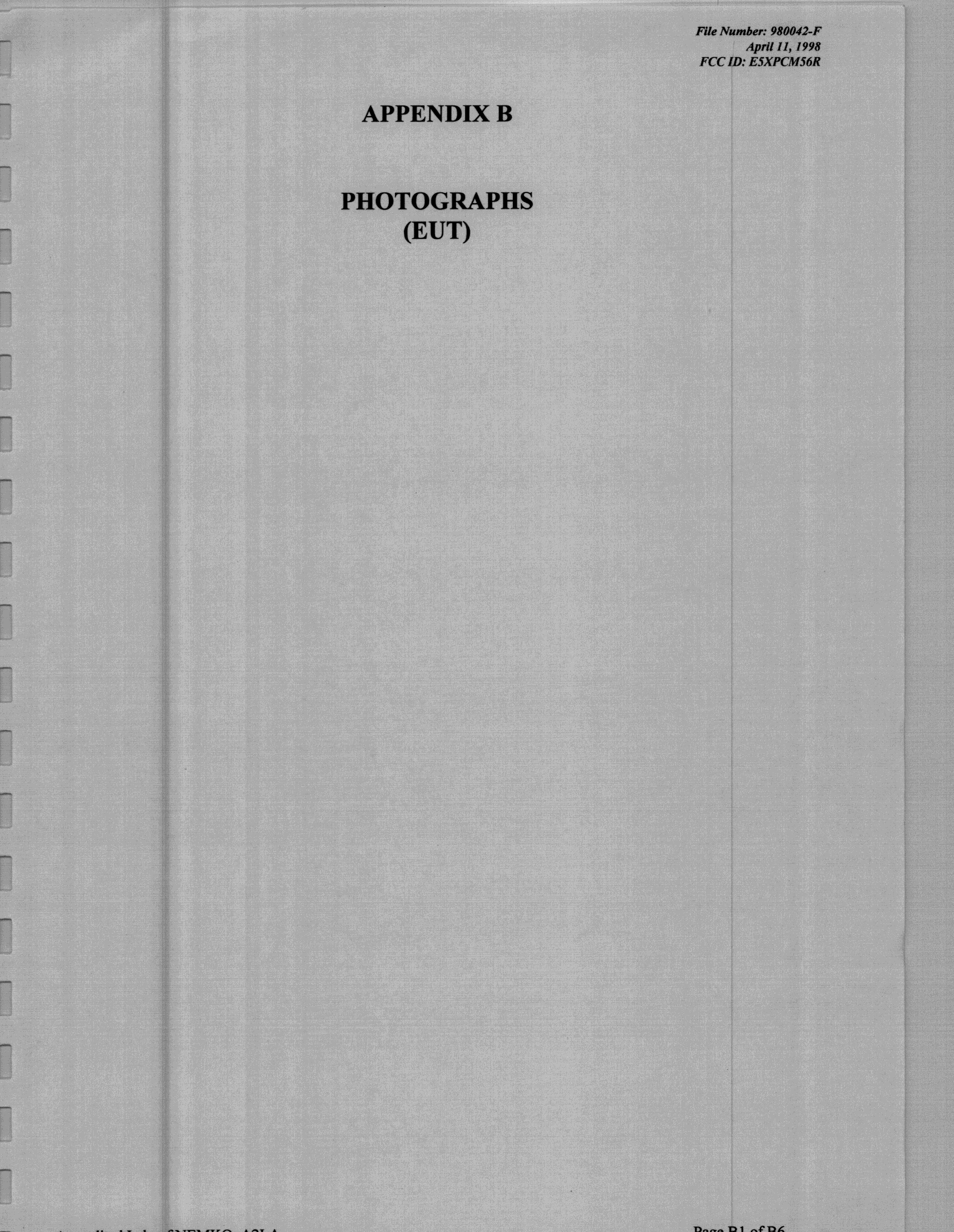 Product image for E5XPCM56R