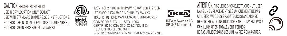 Product image for FHO-LED2003G10