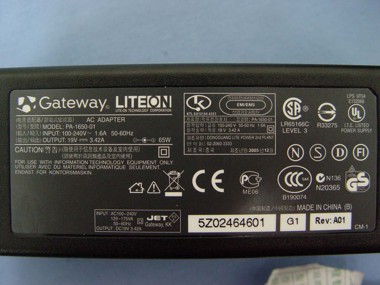 Product image for HFSTA6WM3945ABG