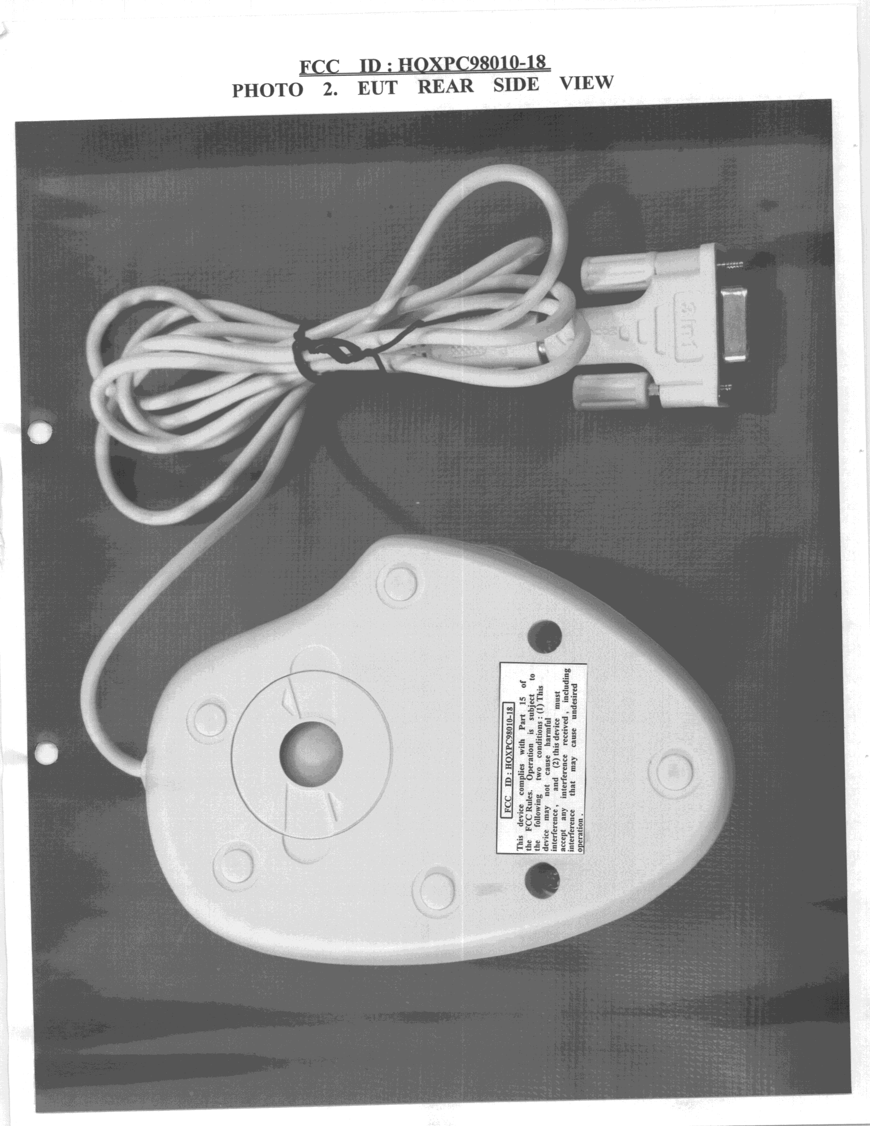 Product image for HQXPC98010-18