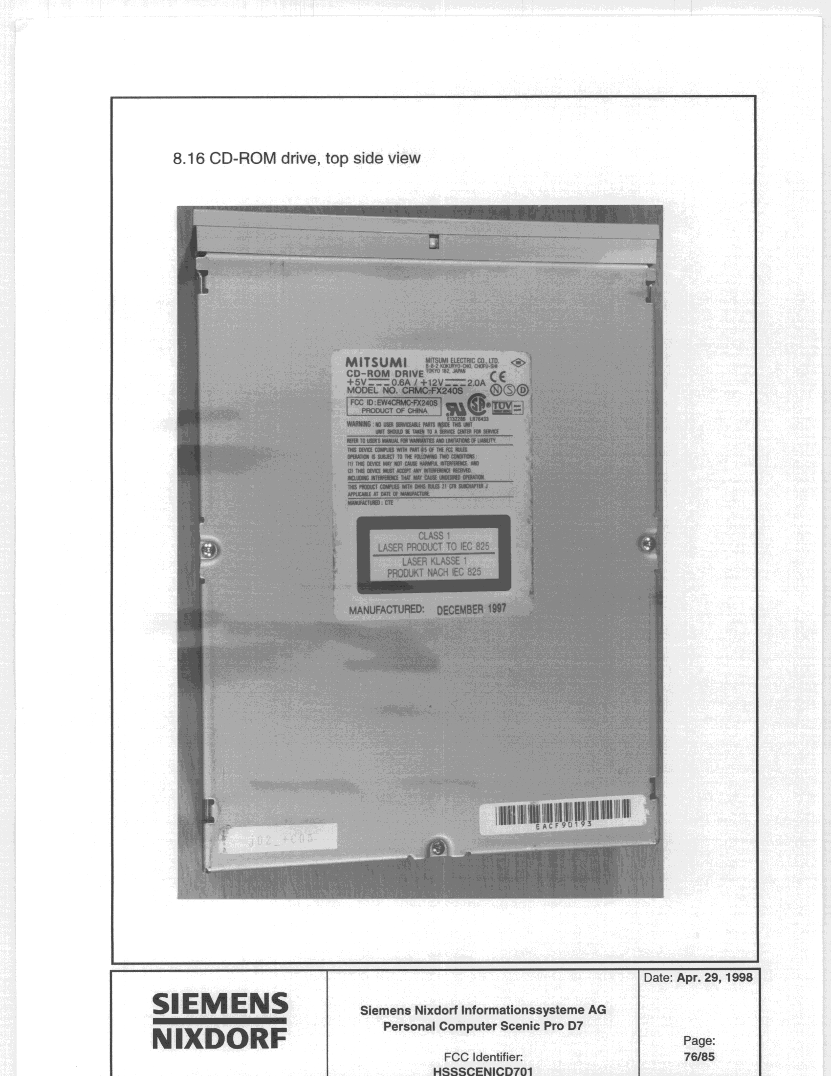 Product image for HSSSCENICD701