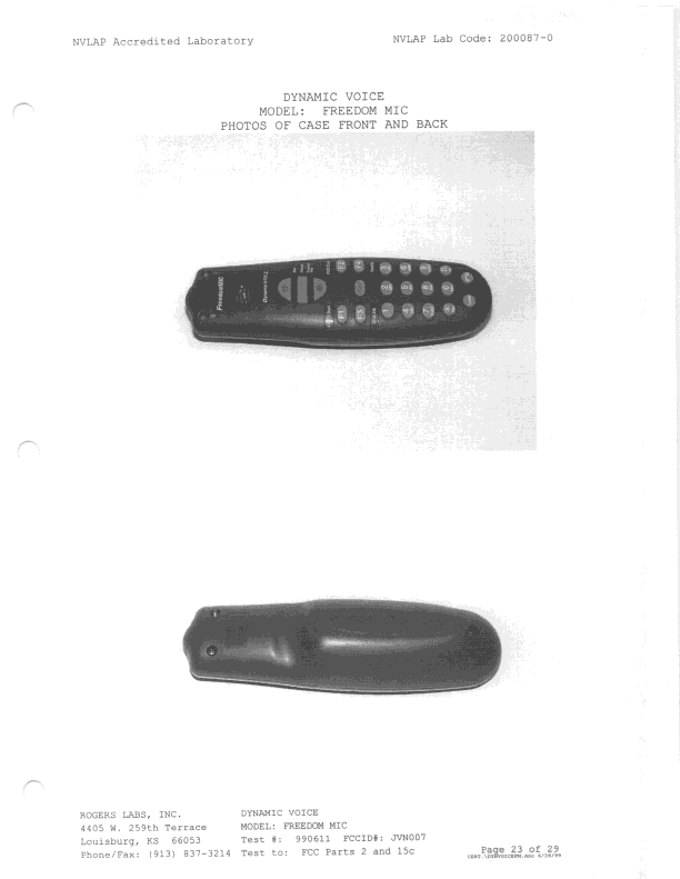 Product image for JVN007