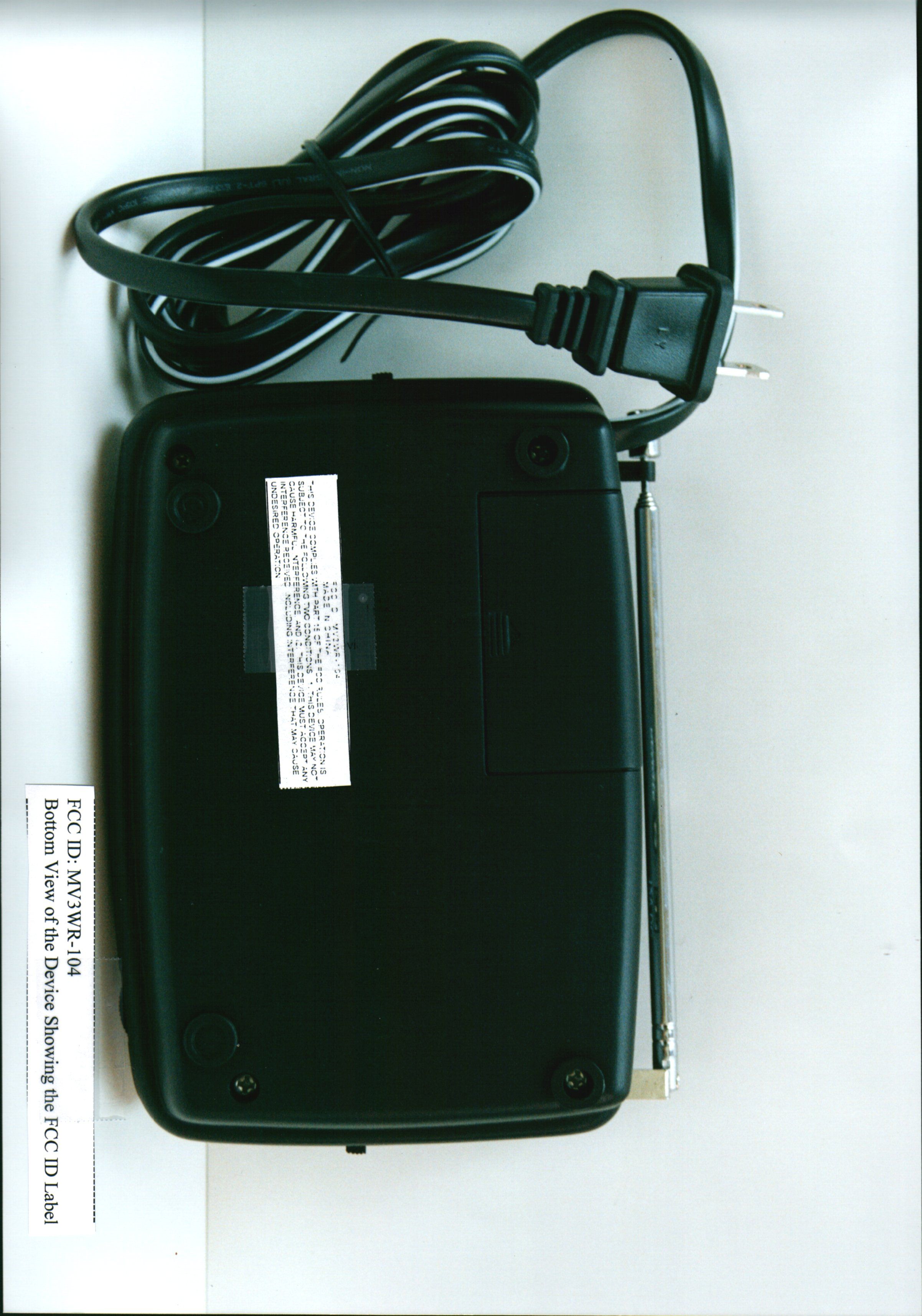 Product image for MV3WR-104