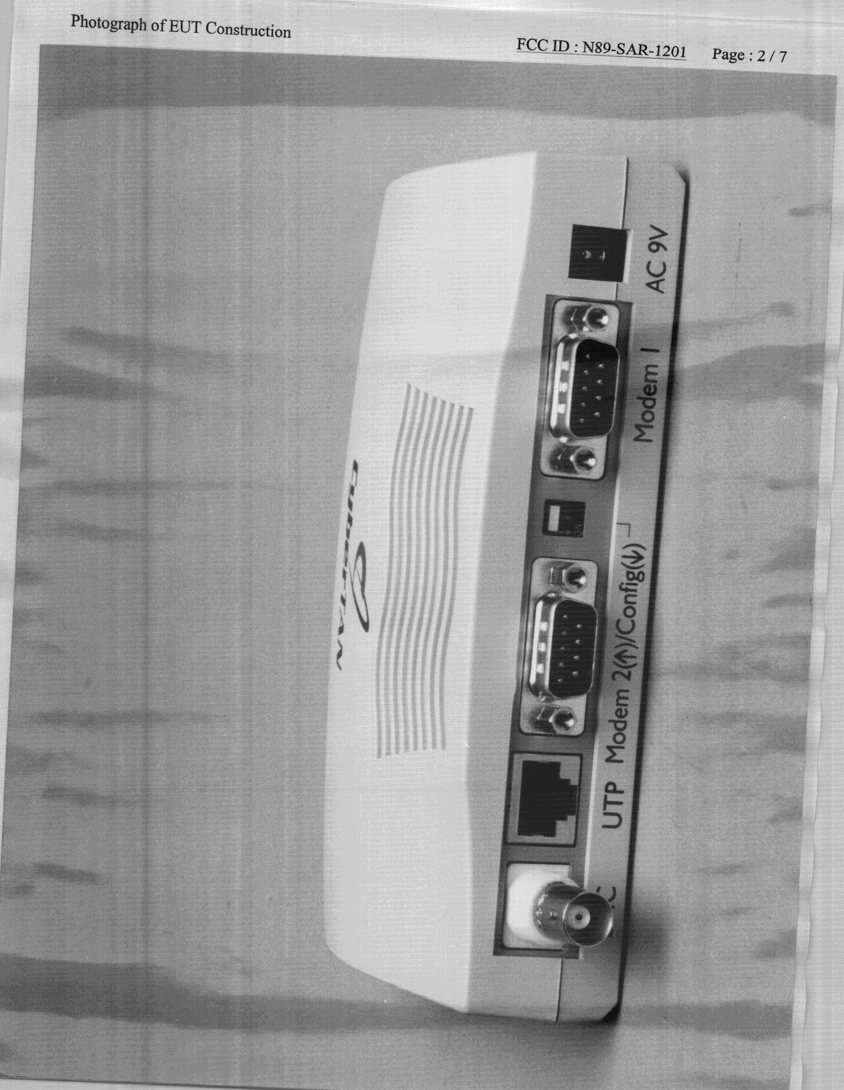 Product image for N89-SAR-1201