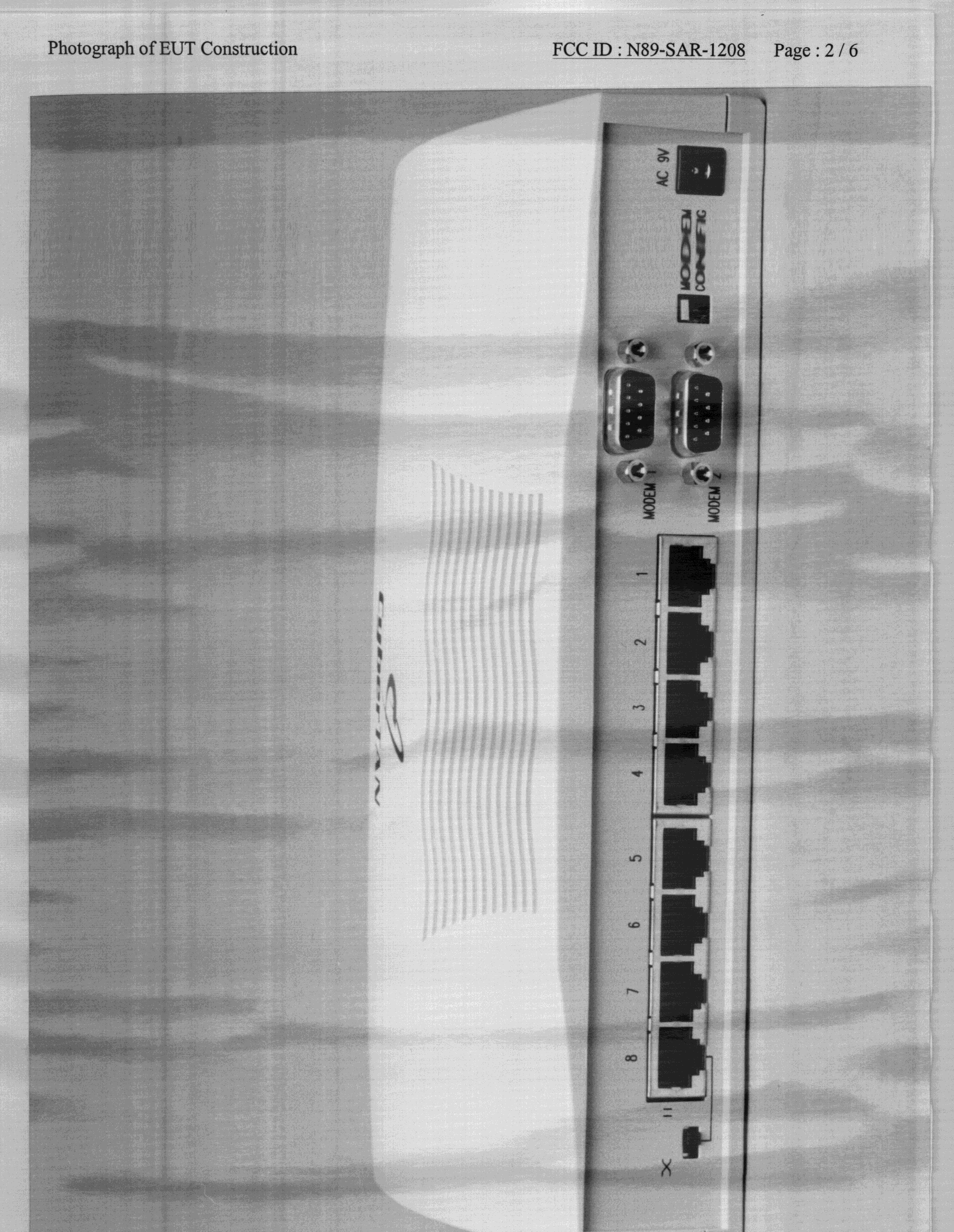 Product image for N89-SAR-1208