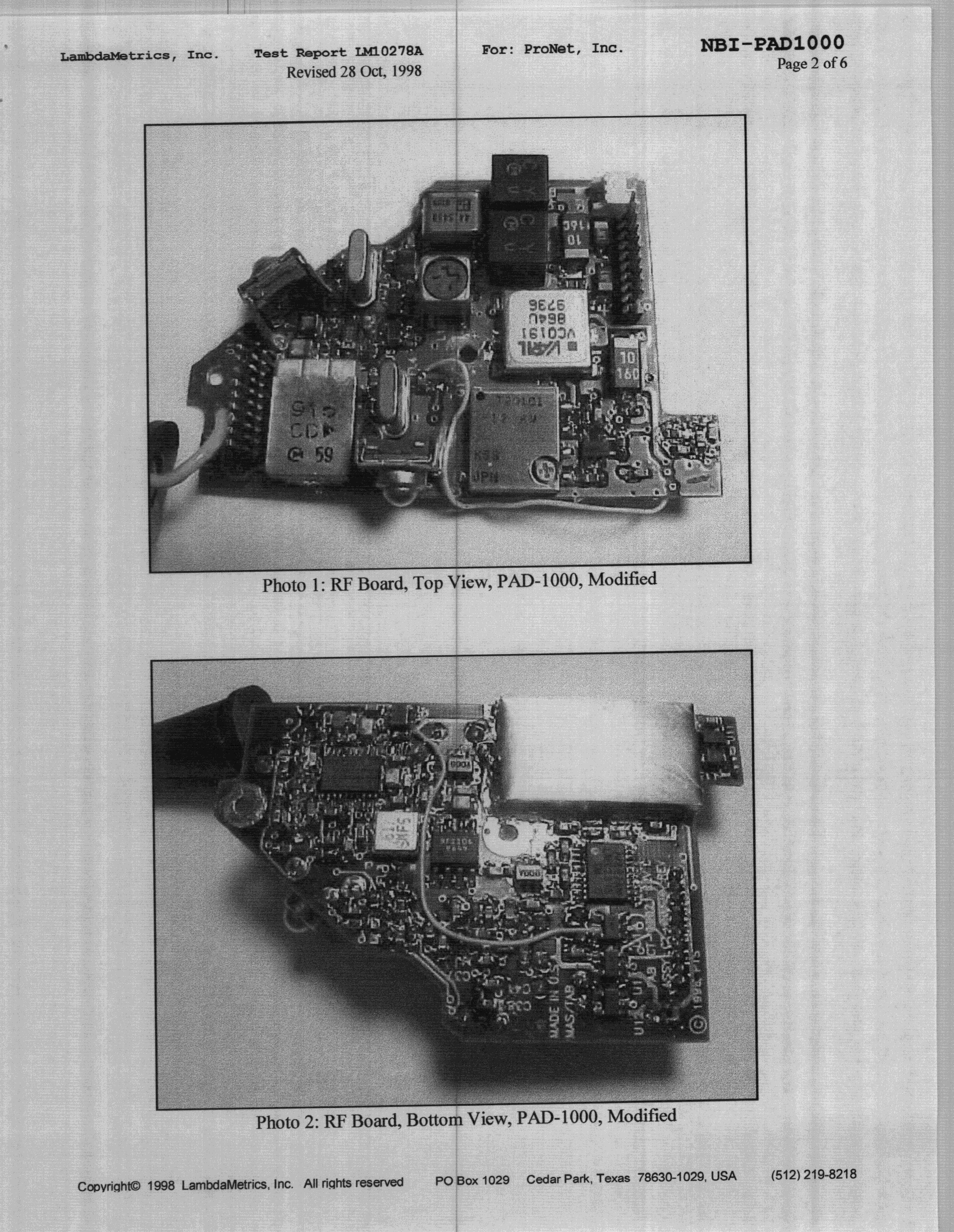 Product image for NBI-PAD1000