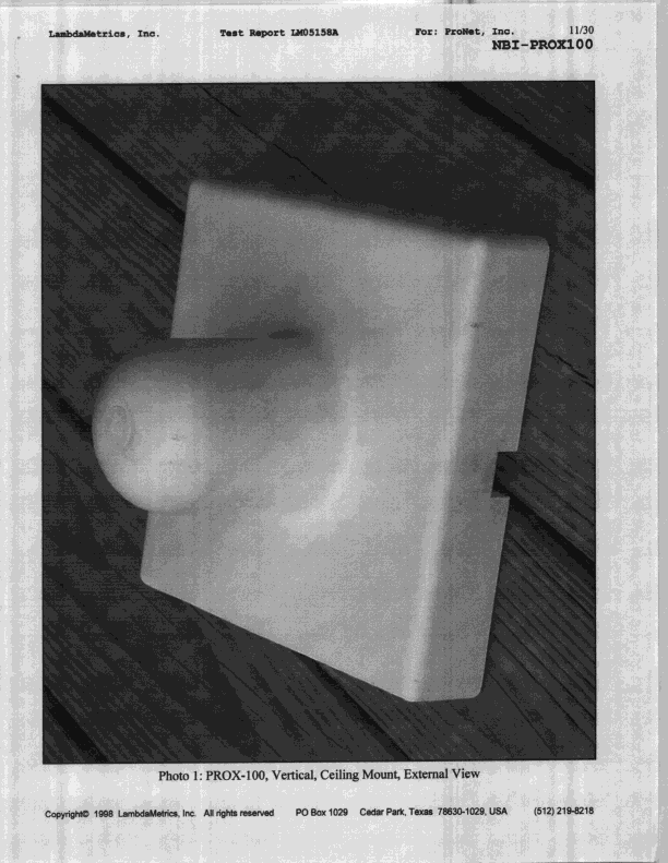 Product image for NBI-PROX100