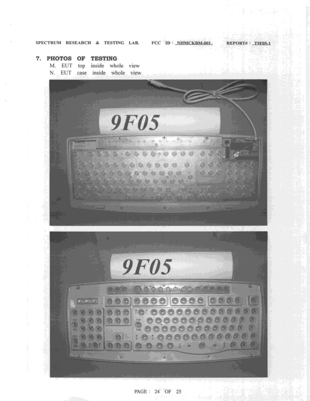 Product image for NHMCKBM-001