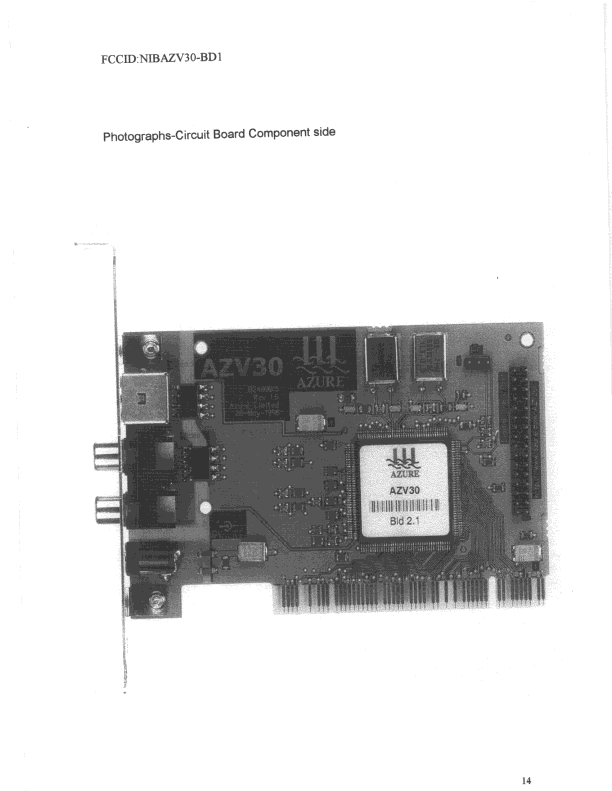 Product image for NIBAZV30-BD1