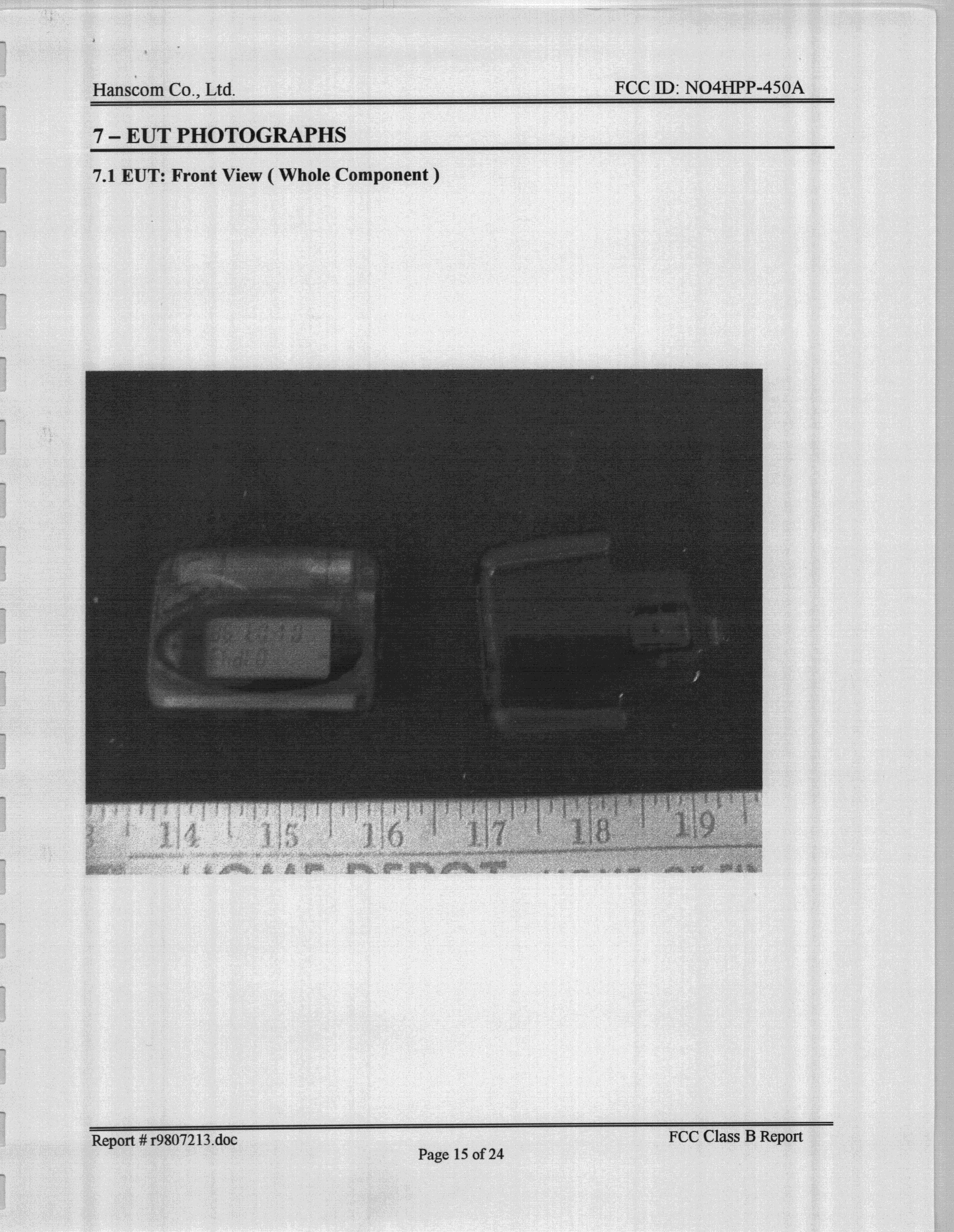 Product image for NO4HPP-450A
