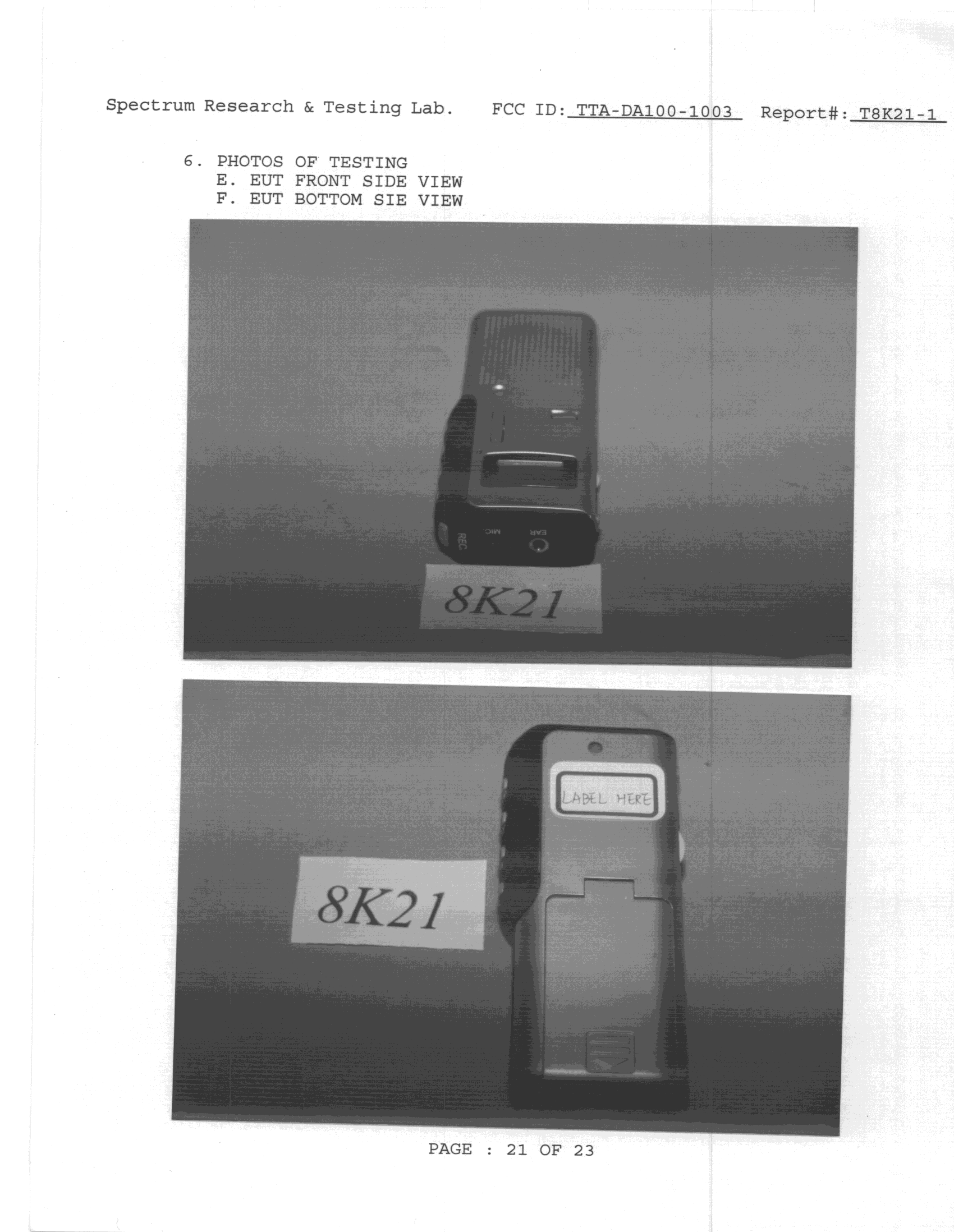 Product image for OHG-DA100-1003