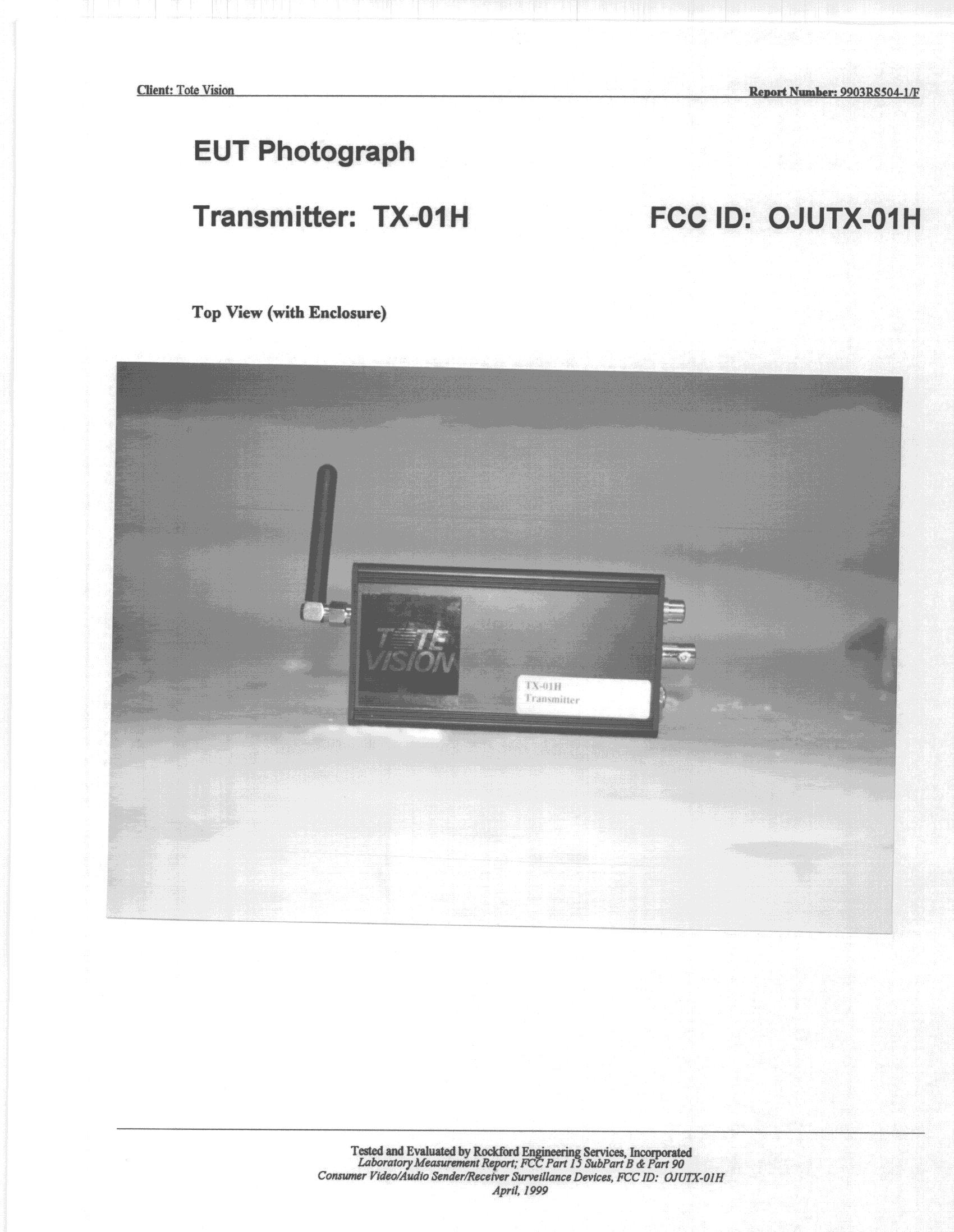 Product image for OJUTX-01H