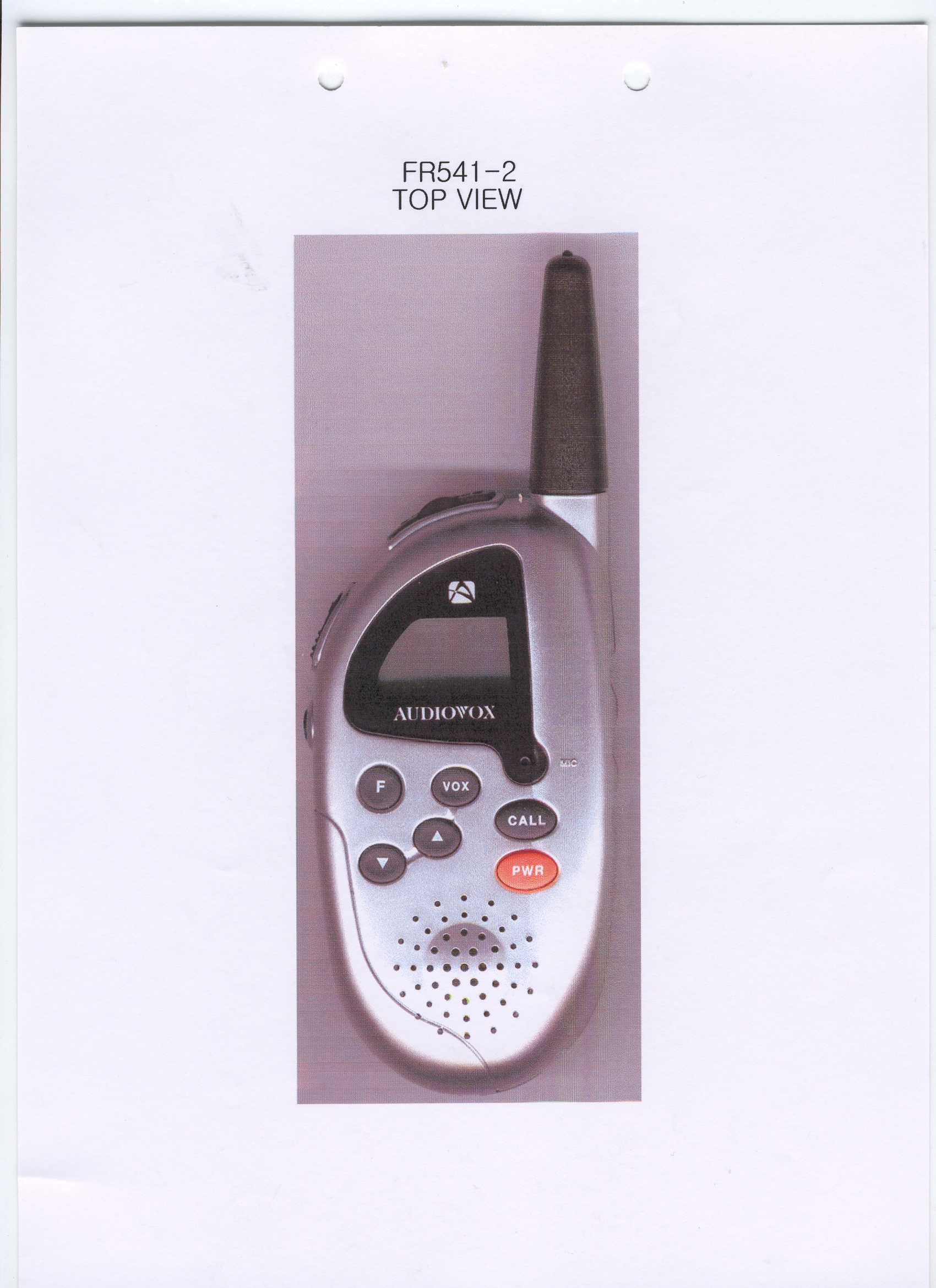 Product image for OTVSBTFR541-2