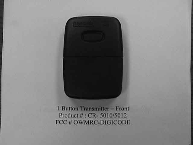 Product image for OWMRC-DIGICODE