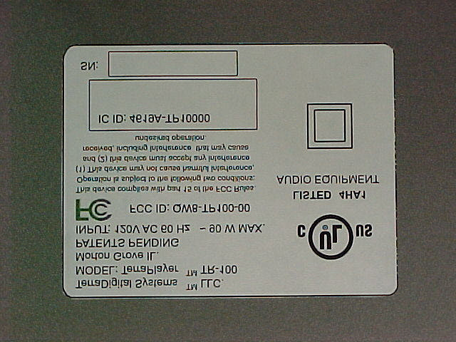 Product image for QW8-TP100-00