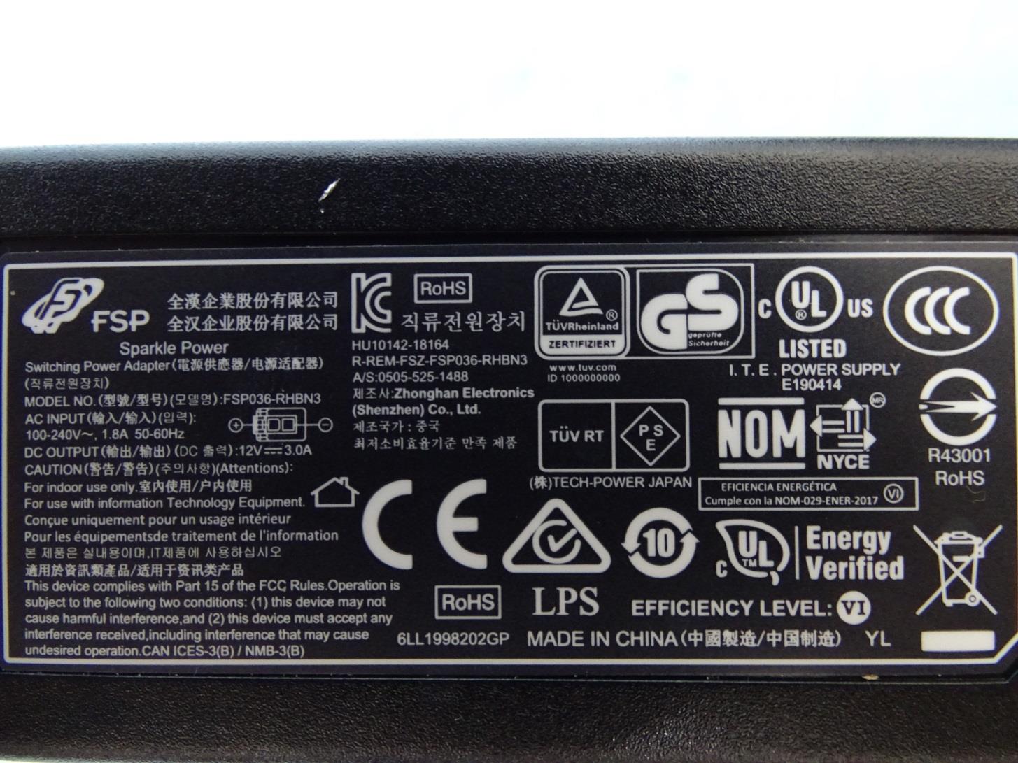 Product image for TVE-111T15