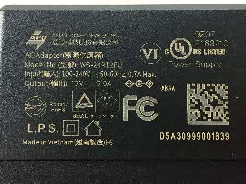 Product image for TVE-251001