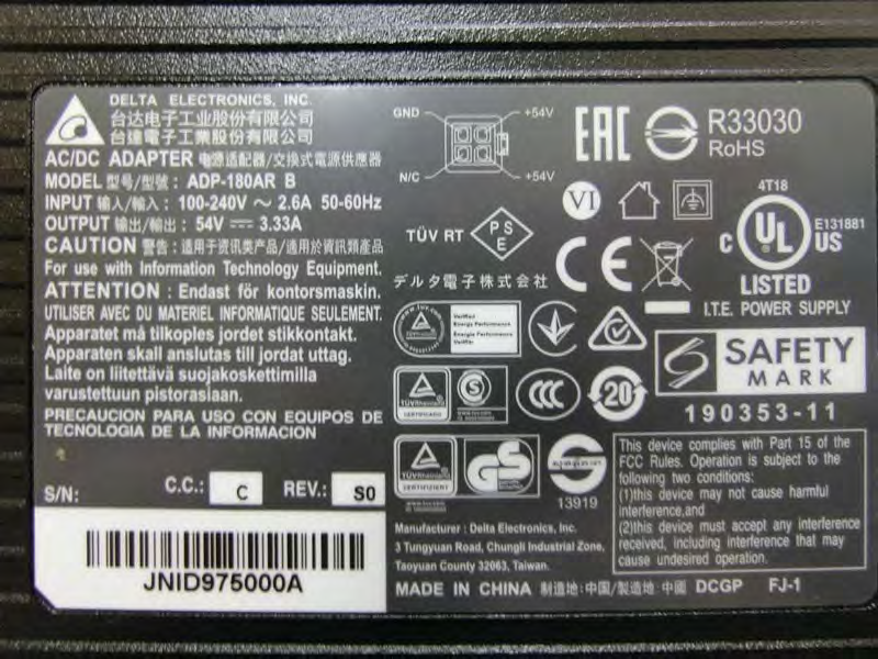 Product image for UXX-S5A950A