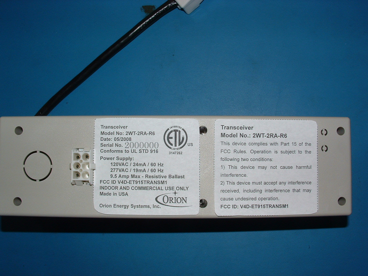 Product image for V4D-ET915TRANSM1