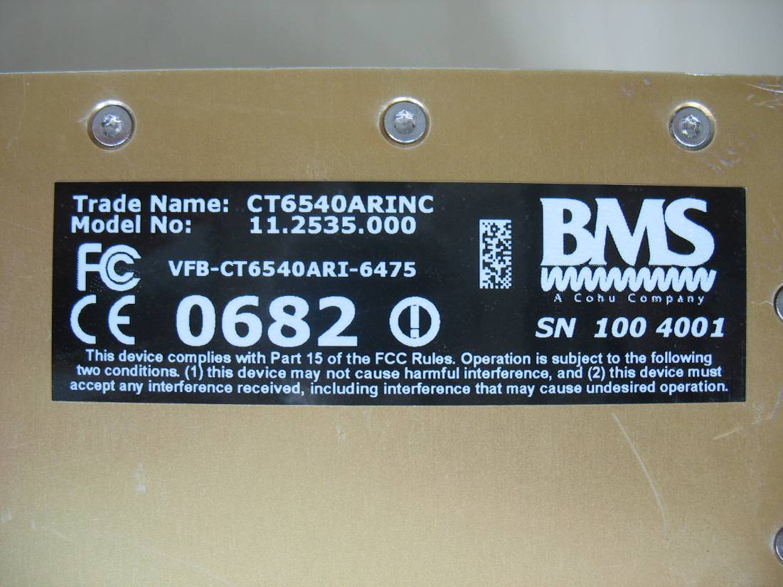 Product image for VFB-CT6540ARI6475