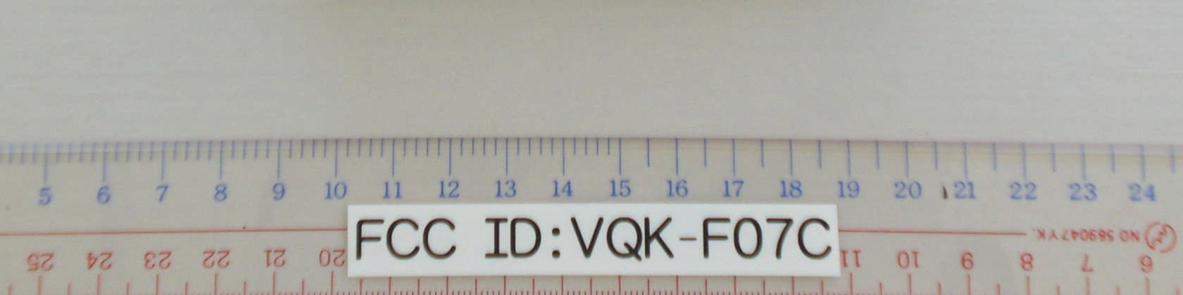 Product image for VQK-F07C