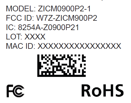 Product image for W7ZZICM900P2